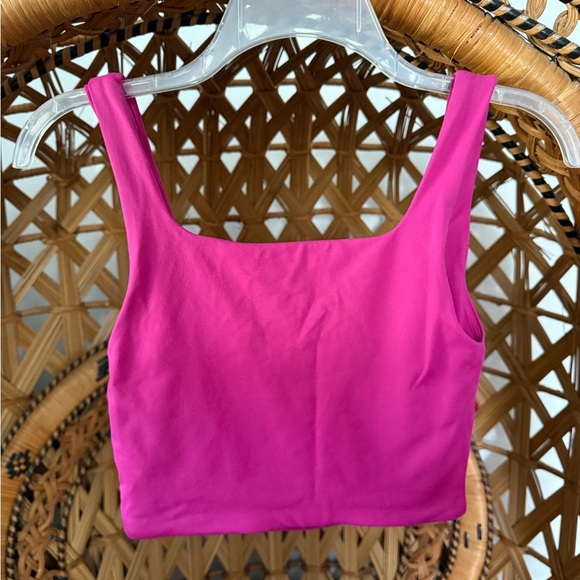 Babaton Contour Squareneck Tank Aeros Pink, XS - Picture 2 of 7